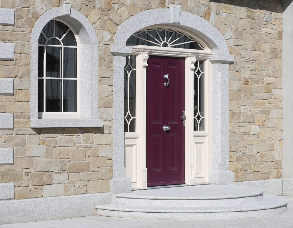 Oakley Door in Violet Purple RAL 4007