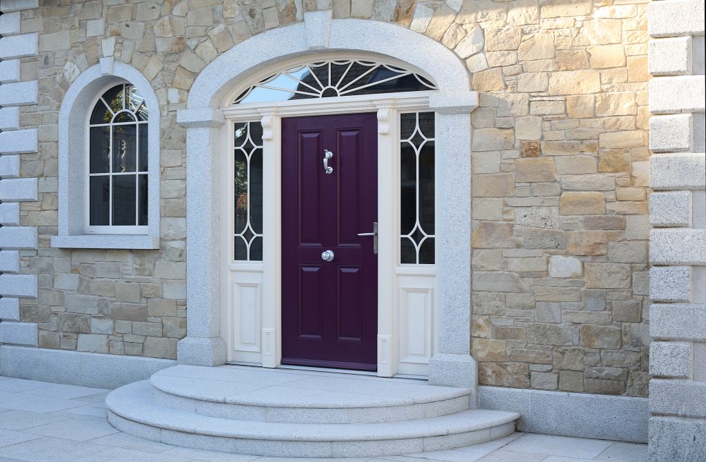 Oakley Door in Violet Purple RAL 4007